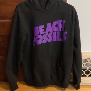 Unisex Beach fossils band merch hoodie